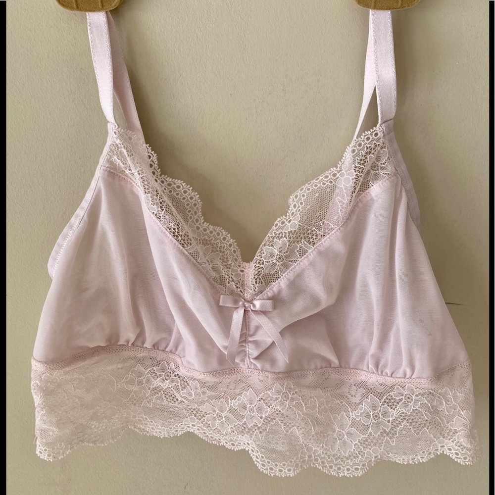Freya lace trim bralette, size small
